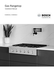 Bosch RGM8058UC Manuel D'installation