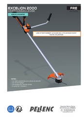 pellenc Excelion 2000 Guide De L'utilisateur