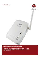 Atlantis NetPower 303 WN Guide De Démarrage Rapide