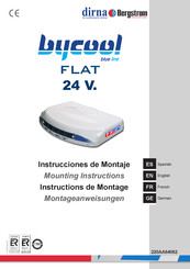 dirna Bergstrom bycool blue line FLAT 24V Instructions De Montage