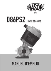 Rasor D86PS2 Manuel D'emploi