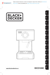 Black & Decker BXCO1200E Mode D'emploi