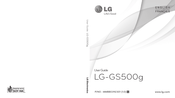 LG GS500g Mode D'emploi