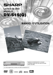 Sharp DV-S1SQ Manuel D'utilisation