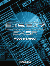 Yamaha EX5 Mode D'emploi
