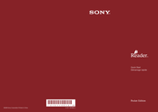 Sony PRS 300 Démarrage Rapide