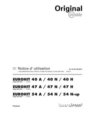 Pottinger Landsberg EUROHIT 40 H Notice D'utilisation