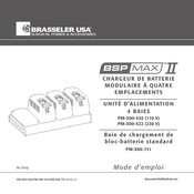 BRASSELER USA BSP MAX II PM-X00-520 Mode D'emploi