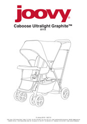 Joovy Caboose Ultralight Graphite 811X Mode D'emploi