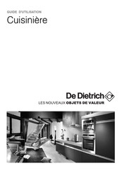 De Dietrich DCG1030 Série Guide D'utilisation