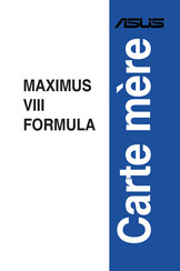 Asus MAXIMUS VIII FORMULA Guide De L'utilisateur