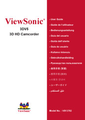 ViewSonic 3DV5 Guide De L'utilisateur