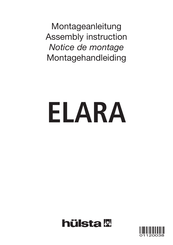 Hülsta ELARA Notice De Montage