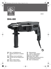 Lux Tools BHA-800 Notice Originale