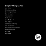 b&o Beoplay Charging Pad Mode D'emploi