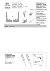 Seat 6J0 075 111 Instructions De Montage