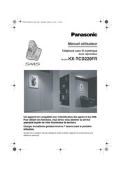 Panasonic KX-TCD220FR Manuel Utilisateur