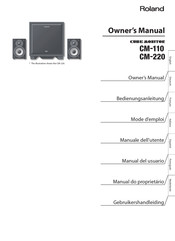 Roland CUBE Monitor CM-220 Mode D'emploi
