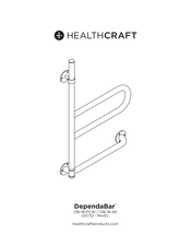 Healthcraft DependaBar DB-18-SK Instructions De Montage