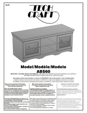 Tech Craft ABS60 Instructions De Montage