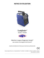 VACUTEC Leasfinder WV604 Notice D'utilisation