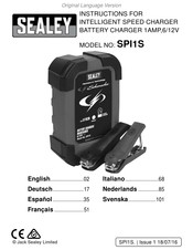 Sealey SPI1S Mode D'emploi