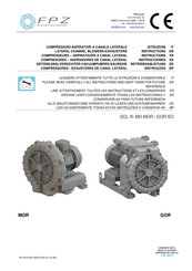 FPZ SCL R30-MD MOR IE2 Instructions