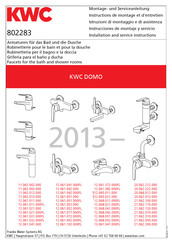 KWC DOMO 12.061.042.000FL Instructions De Montage Et D'entretien