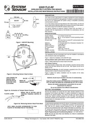 System Sensor 22051TLE-RF Manuel D'installation Et De Maintenance