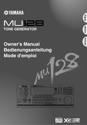 Yamaha MU128 Mode D'emploi