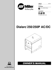 Miller Dialarc 250P DC Manuel D'utilisation