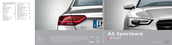 Audi S5 Sportback 2014 Mode D'emploi