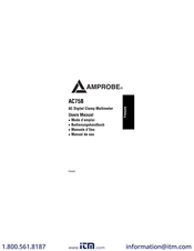 Amprobe AC75B Mode D'emploi