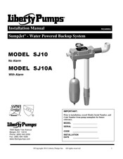 Liberty Pumps SJ10 Mode D'emploi