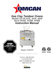 Omcan CE-IN-2830 Manuel