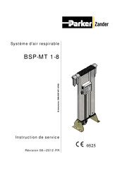 Parker Zander BSP-MT 1-8 Instructions De Service