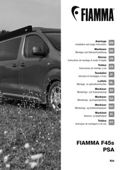 Fiamma F45s PSA Mode D'emploi