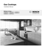 Bosch NGM8065UC Manuel D'installation