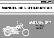 DAELIM daystar VL125L Manuel De L'utilisateur