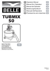 Belle TUBMIX 50 Mode D'emploi