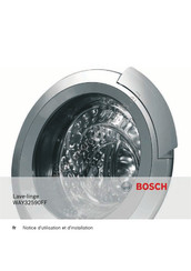 Bosch WAY32590FF Mode D'emploi