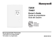Honeywell TH401 Guide Du Propriétaire