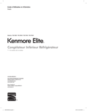 KENMORE ELITE 795.7804 Série Guide D'utilisation