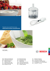 Bosch MSM66150 Mode D'emploi