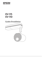 Epson LightScene EV-115 Guide D'installation