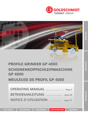 GOLDSCHMIDT GP 4000 Notice D'utilisation