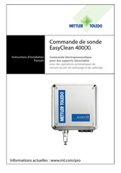 Mettler Toledo EasyClean 400 Instructions D'installation