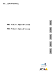 Axis P1353-E Guide D'installation