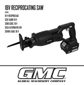 GMC GM18RS Instructions Originales