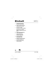 EINHELL DLST 9+1 Instructions D'origine